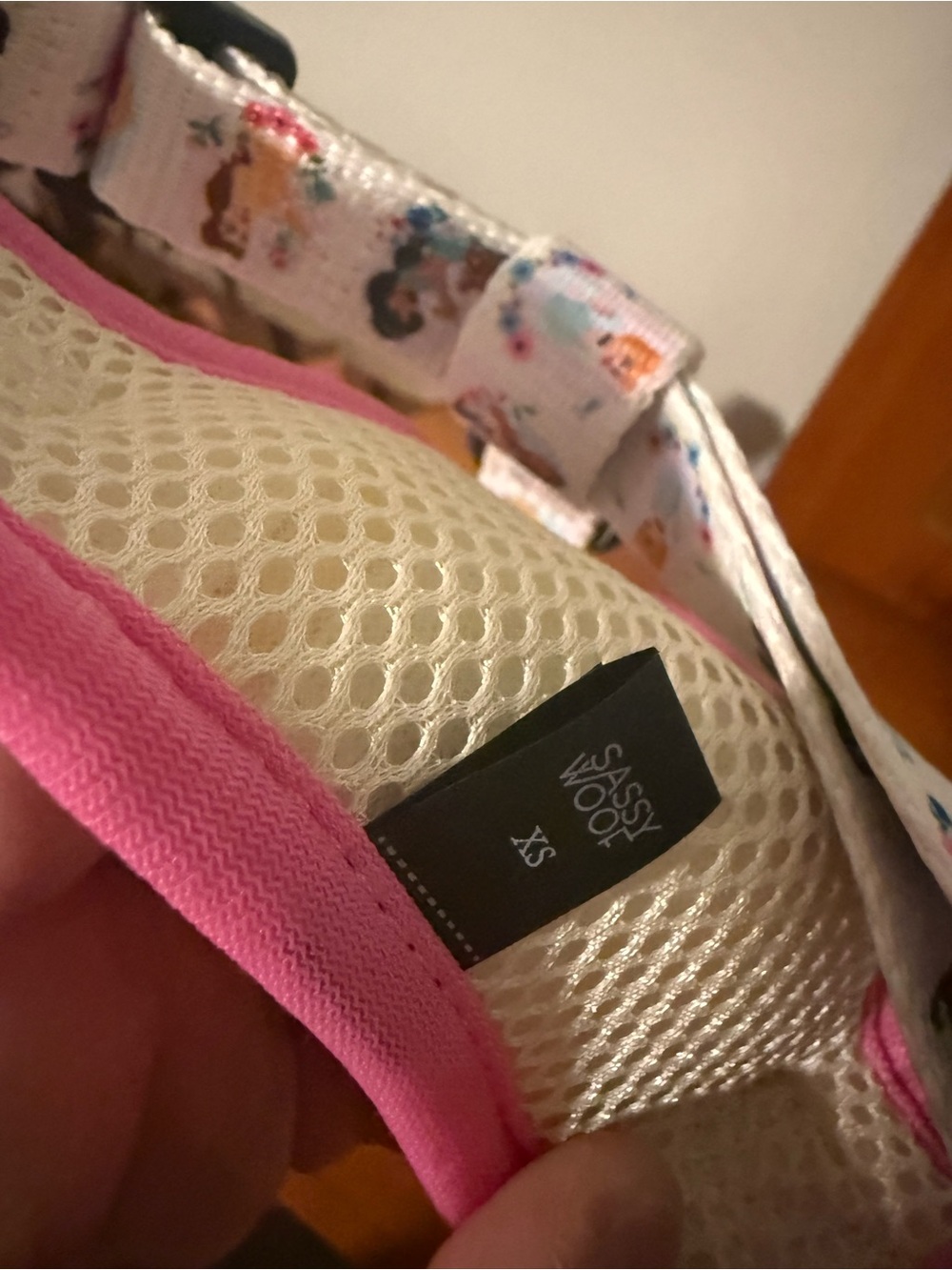 Pink Princess Small Pets Harness - Picture 2 of 2
